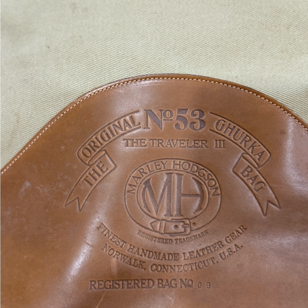 Ghurka Brown Leather Travel Luggage No 53 - Picture 3 of 10